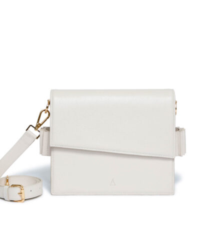 Bolsa Pilar - Couro Off-White